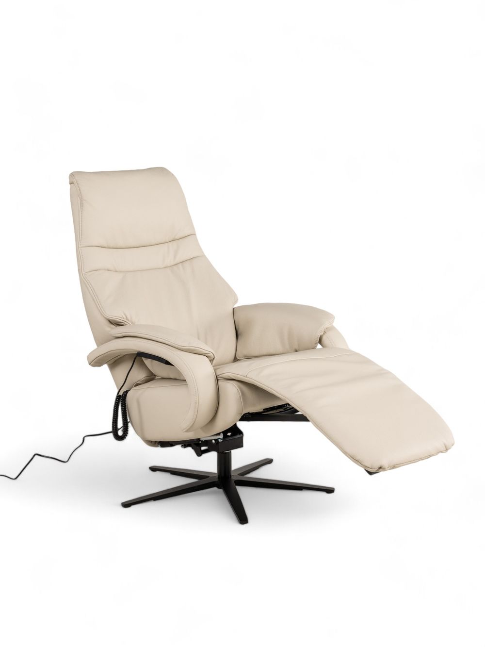 Relaxfauteuil S OVIEDO - Ecru leder C-HKL-21-RLX3