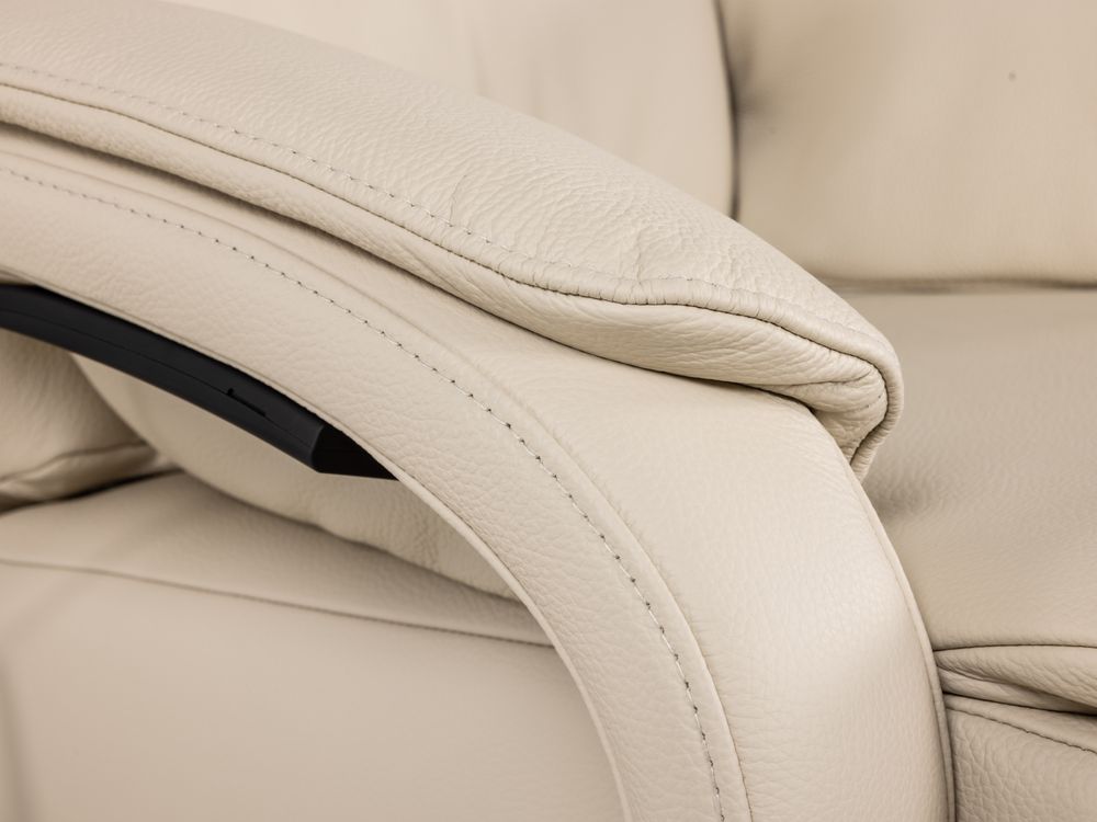 Relaxfauteuil S OVIEDO - Ecru leder C-HKL-21-RLX2