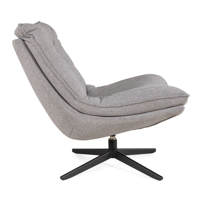 Draaifauteuil METZ - Silver Grey