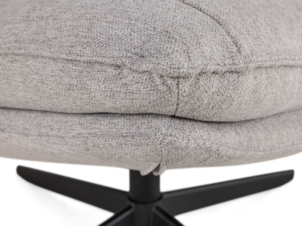 Draaifauteuil METZ - Silver Grey KUK-6-000002