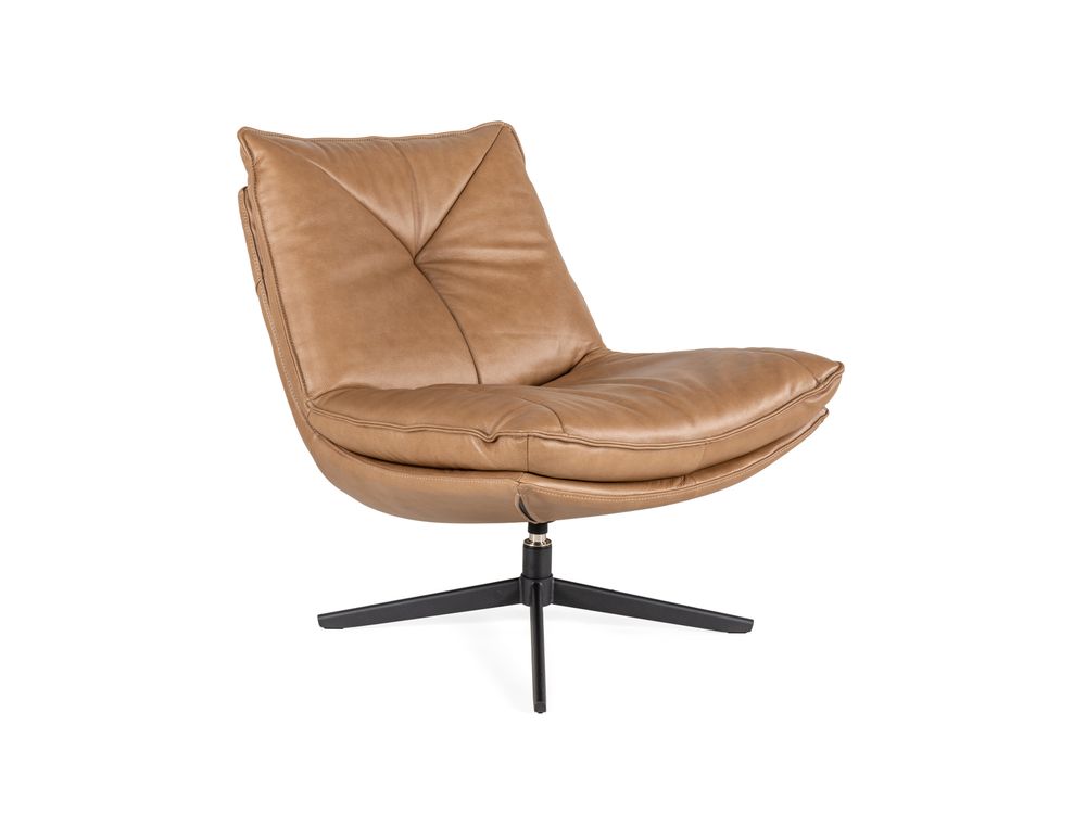 Draaifauteuil METZ - York Tan KUK-6-000001