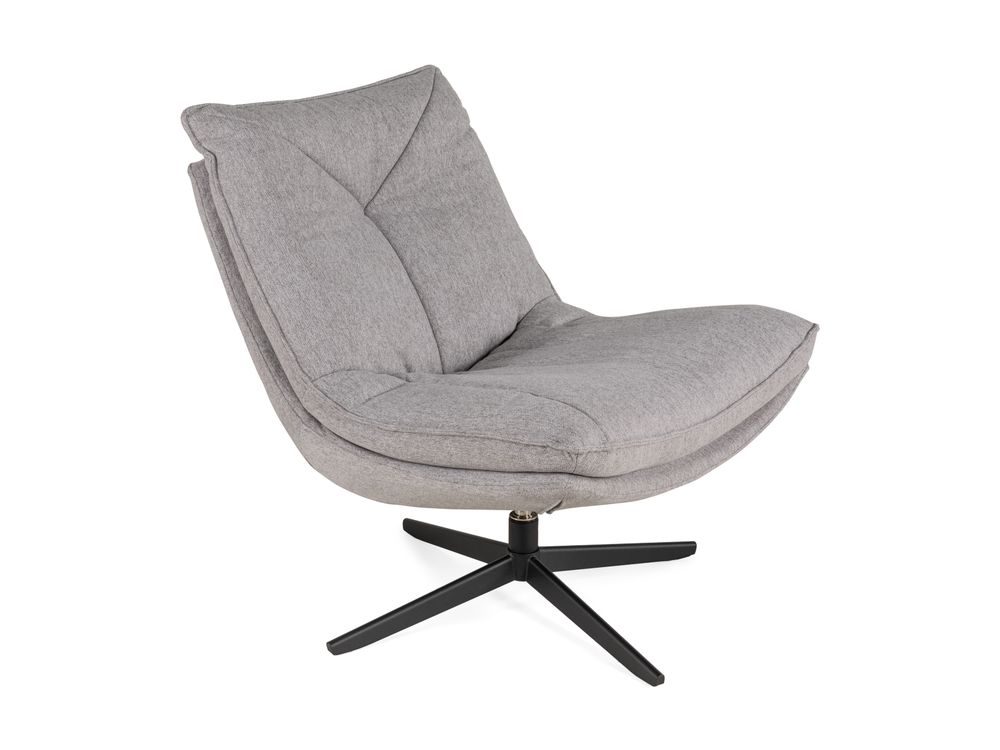 Draaifauteuil METZ - Silver Grey KUK-6-000002