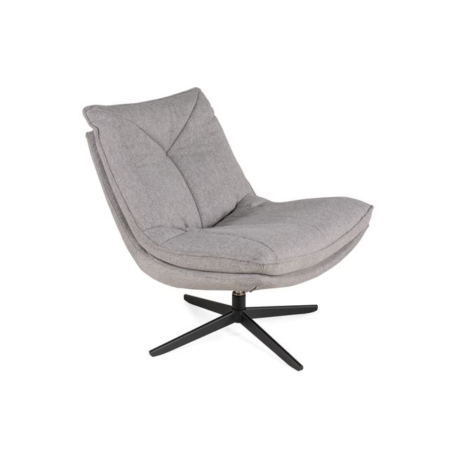 Draaifauteuil METZ - Silver Grey