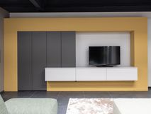 Wand/Tv-meubel BERLIJN - Grijs/Wit BFK KOOI19 TV MEUBEL