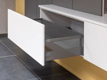 Wand/Tv-meubel BERLIJN - Grijs/Wit BFK KOOI19 TV MEUBEL
