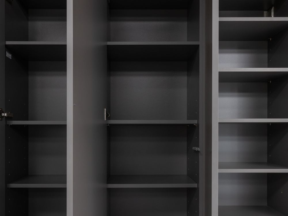 Wand/Tv-meubel BERLIJN - Grijs/Wit BFK KOOI19 TV MEUBEL
