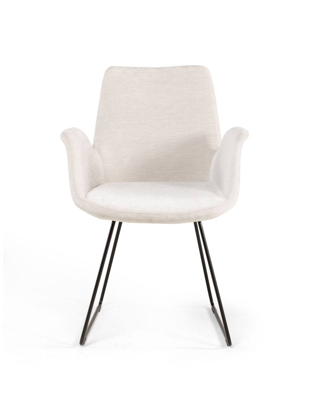 Set 4 eetkamerstoelen MILL - Cream C-ZAZ MI SET