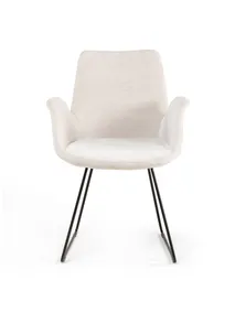 Set 4 eetkamerstoelen MILL - Cream C-ZAZ MI SET