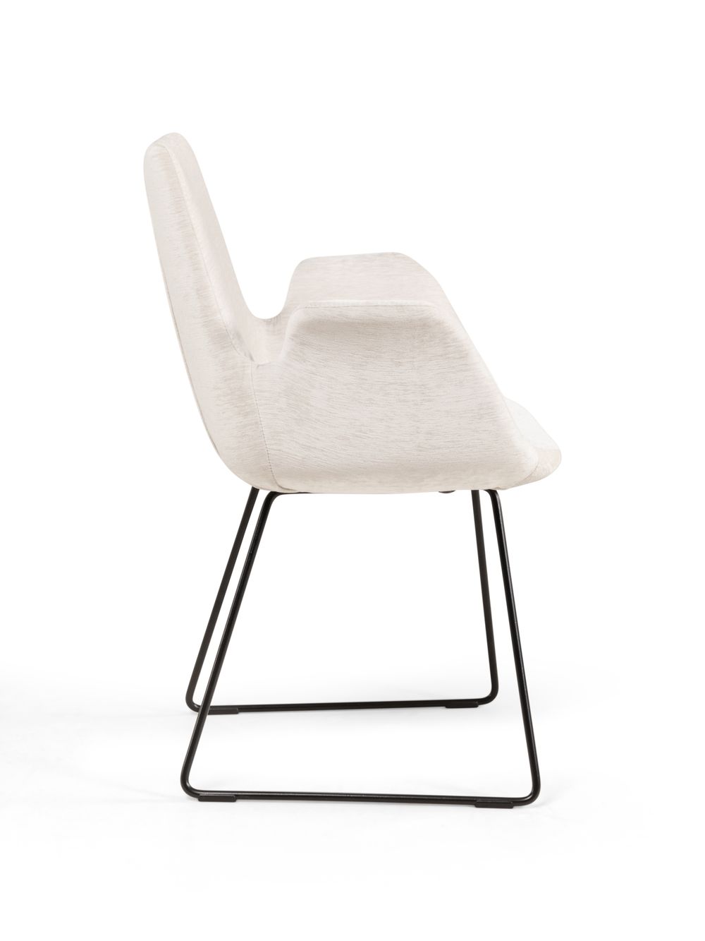 Set 4 eetkamerstoelen MILL - Cream C-ZAZ MI SET
