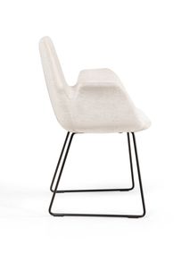 Set 4 eetkamerstoelen MILL - Cream C-ZAZ MI SET