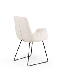 Set 4 eetkamerstoelen MILL - Cream C-ZAZ MI SET