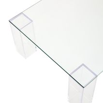 Salontafel ADULARIA - Bruin glas KAV T0600053CC07