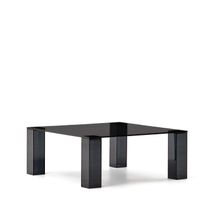 Salontafel ADULARIA - Donkergrijs glas KAV T0600054CC03