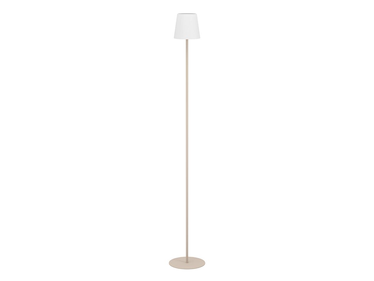 Vloerlamp FIORANA - Zand/Wit EGL 901112