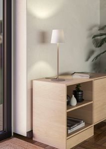 Tafellamp FIORANA - Zand/Wit EGL 901128