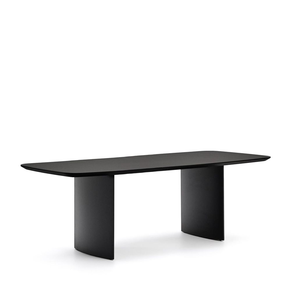 Eetkamertafel LITTO - Zwart gelakt KAV T0100064LL01