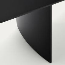 Eetkamertafel LITTO - Zwart gelakt KAV T0100064LL01