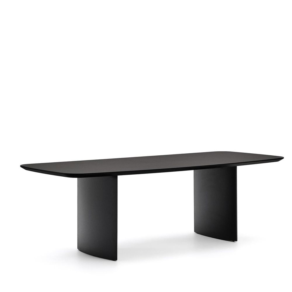 Eetkamertafel LITTO - Zwart gelakt KAV T0100065LL01