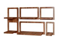 Wandrek CURVY - Massief acaciahout ZLS 2440-15