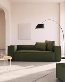 Kussen BLOK - Groen corduroy KAV AA4724LN19