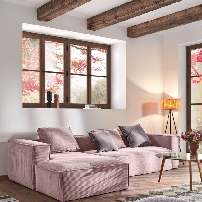 Kussen BLOK - Groen corduroy