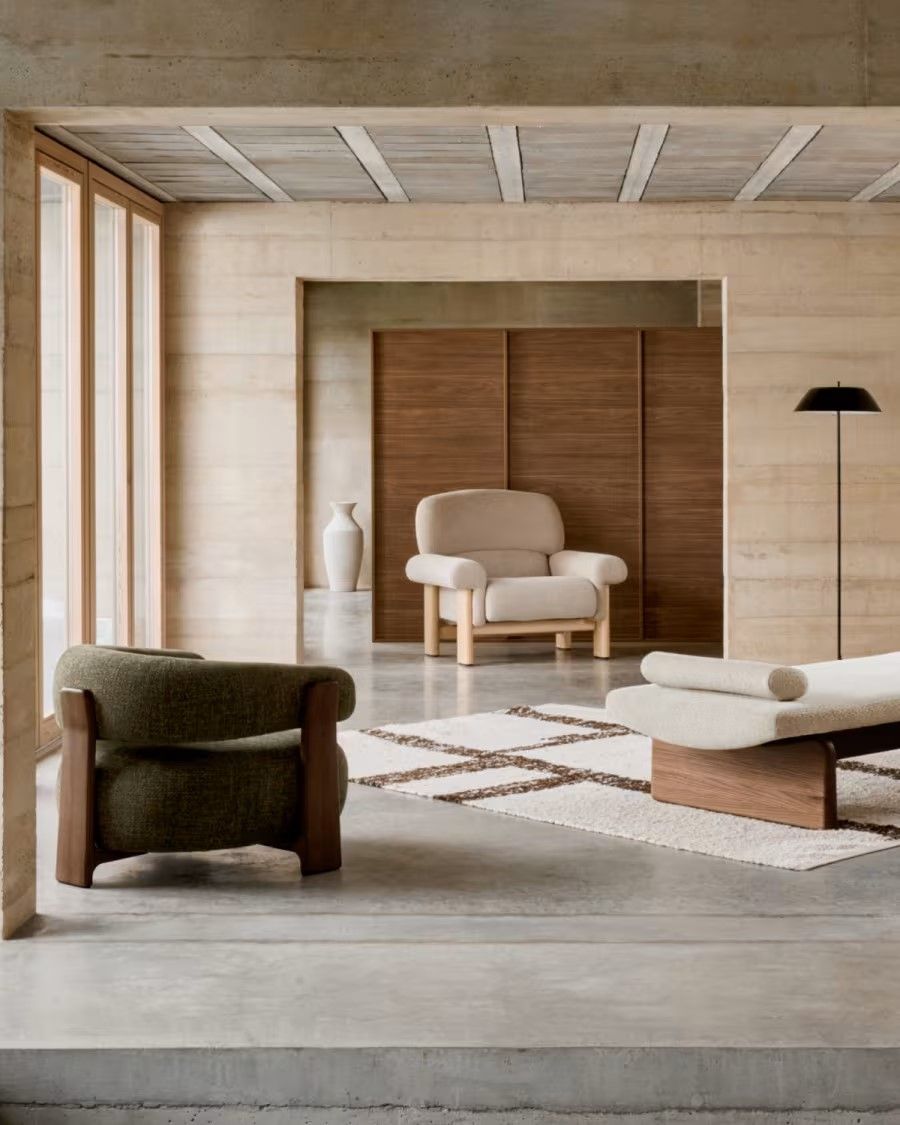 Fauteuil NEMA - Beige Chenille