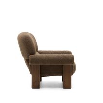 Fauteuil NEMA - Taupe Bouclé KAV S0900091GL85