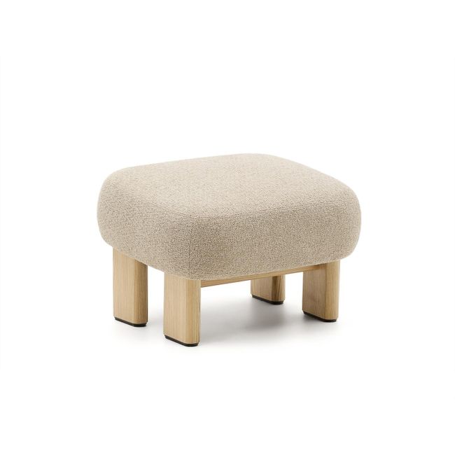 Voetenbank NEMA - Beige Chenille