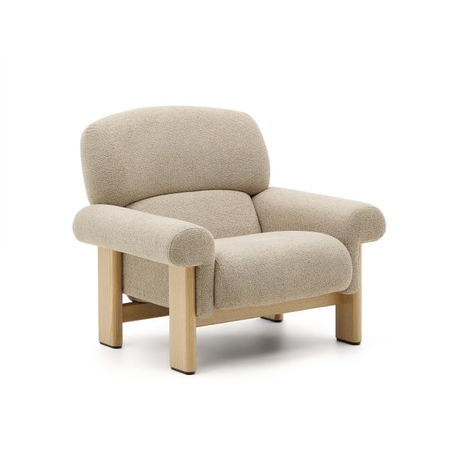 Fauteuil NEMA - Beige Chenille