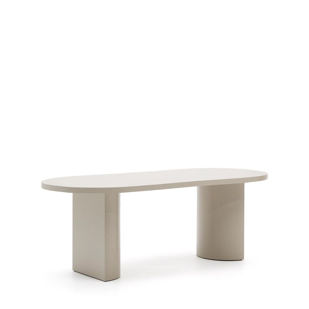 Tafel NEALY - Ecru gelakt KAV T0100072LL05
