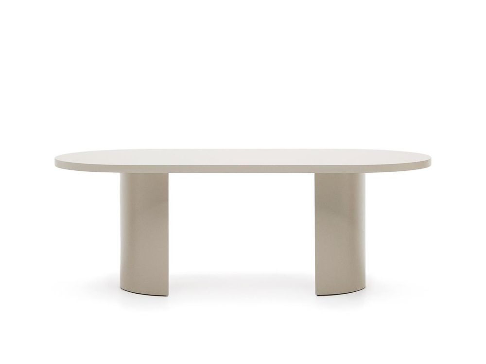 Tafel NEALY - Ecru gelakt KAV T0100072LL05