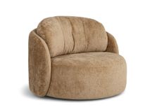 Loveseat met draaivoet MURCIAL - Oker HEH 50681-1-LOKE