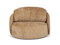 Loveseat met draaivoet MURCIAL - Oker HEH 50681-1-LOKE
