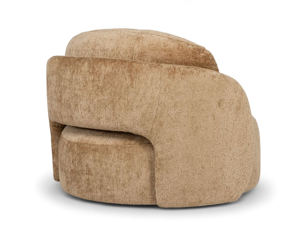 Loveseat met draaivoet MURCIAL - Oker HEH 50681-1-LOKE