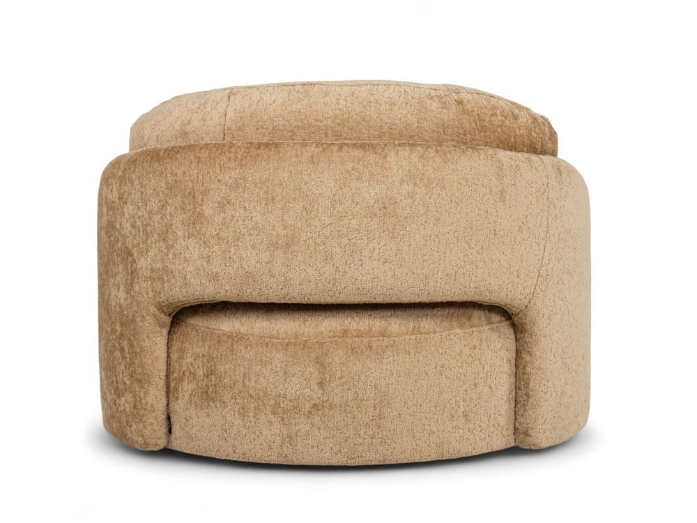 Loveseat met draaivoet MURCIAL - Oker HEH 50681-1-LOKE