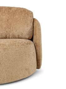 Loveseat met draaivoet MURCIAL - Oker HEH 50681-1-LOKE