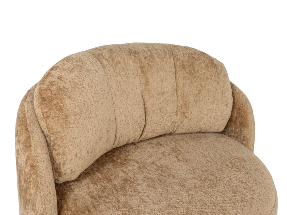 Loveseat met draaivoet MURCIAL - Oker HEH 50681-1-LOKE