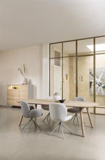 Eetkamertafel NIORA - Eikenfineer XOO 51802NAT