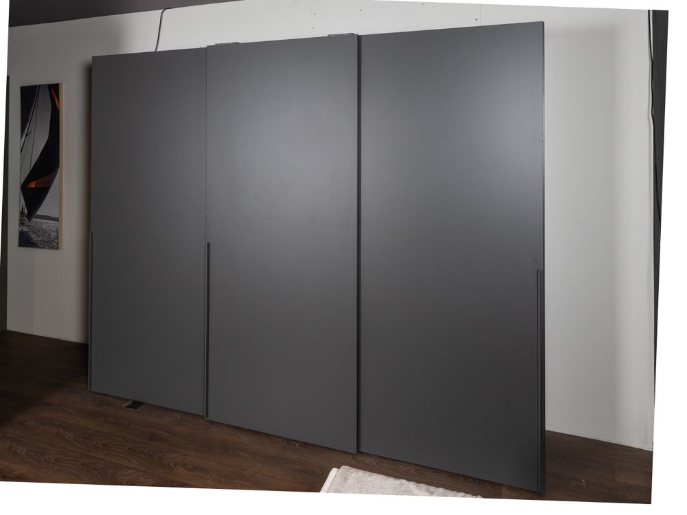 Schuifdeurkast PLAIN - Antraciet BSL PL9906242