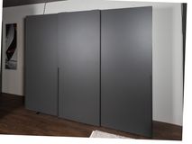 Schuifdeurkast PLAIN - Antraciet BSL PL9906242