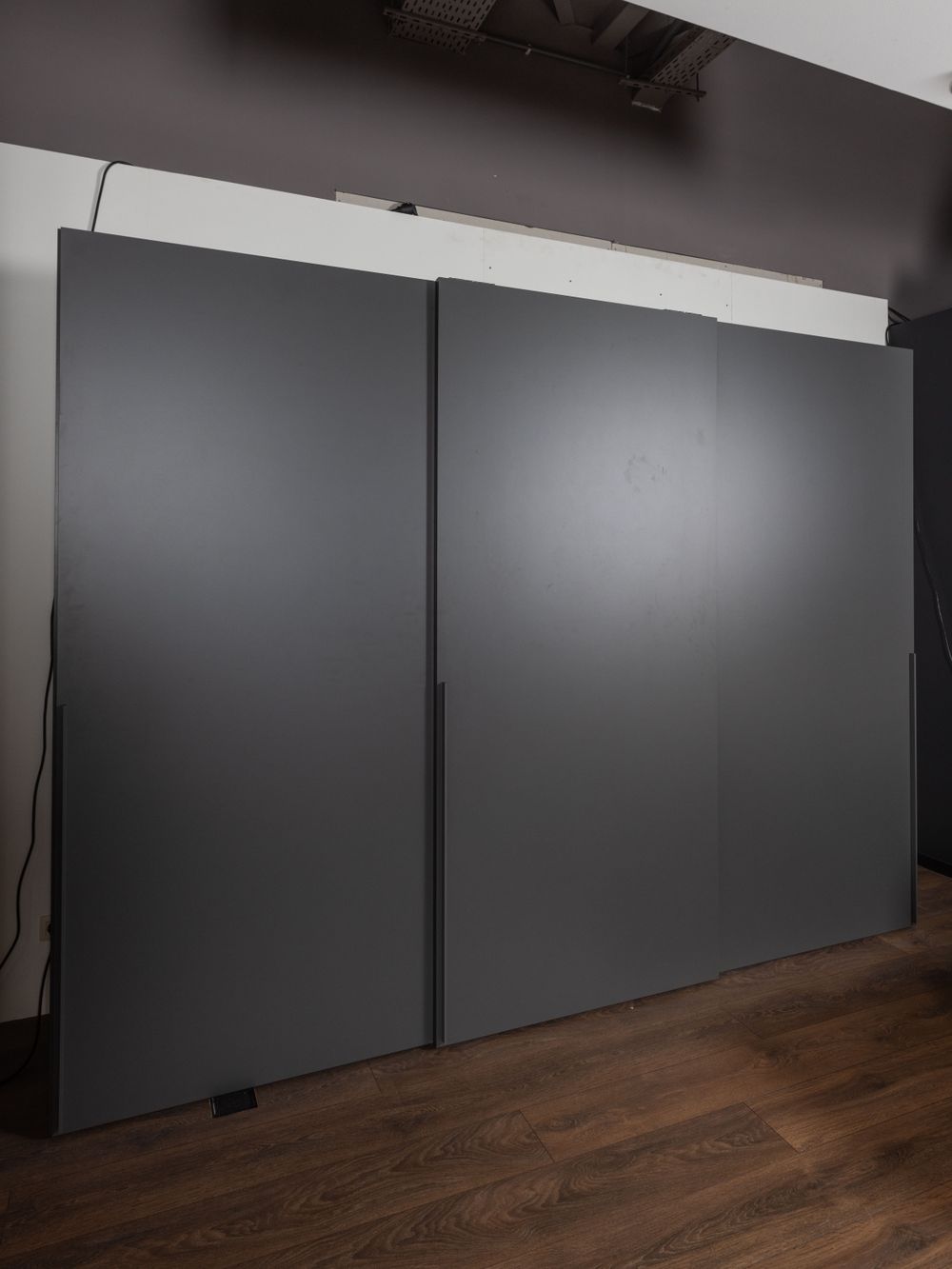 Schuifdeurkast PLAIN - Antraciet BSL PL9906242