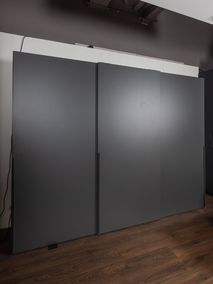 Schuifdeurkast PLAIN - Antraciet BSL PL9906242