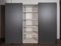 Schuifdeurkast PLAIN - Antraciet BSL PL9906242