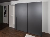 Schuifdeurkast PLAIN - Antraciet BSL PL9906242