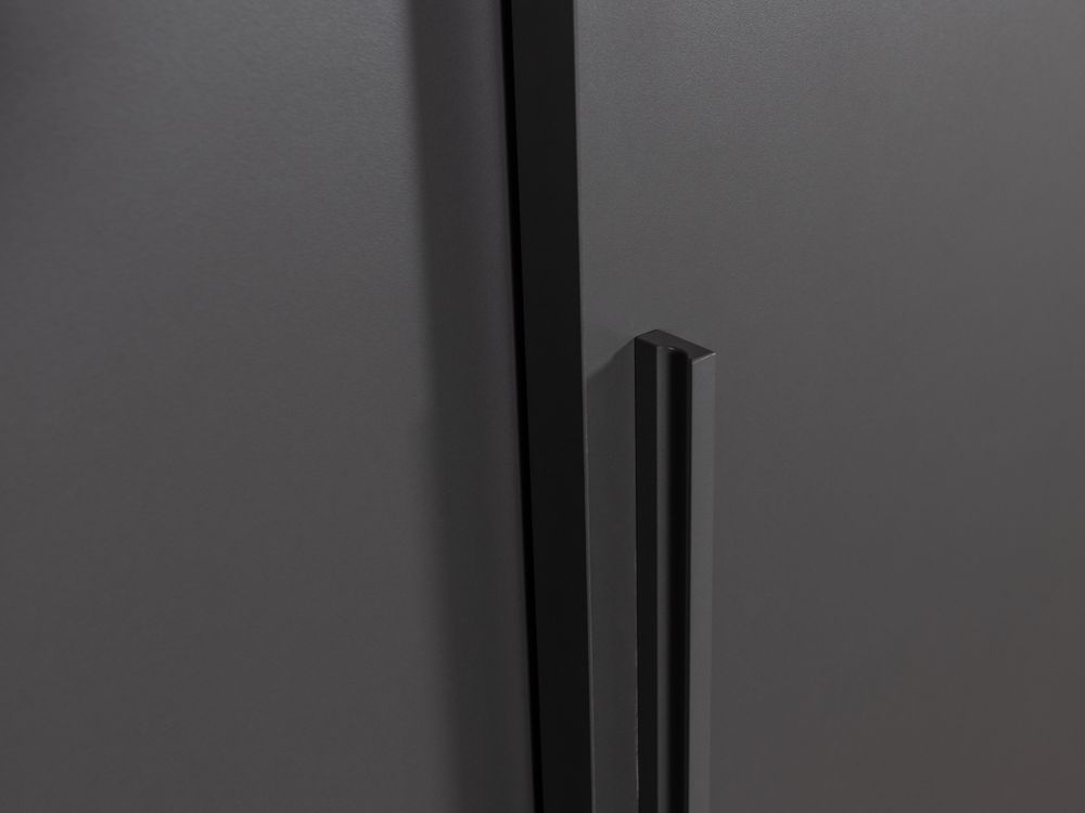 Schuifdeurkast PLAIN - Antraciet BSL PL9906242