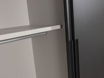 Schuifdeurkast PLAIN - Antraciet BSL PL9906242