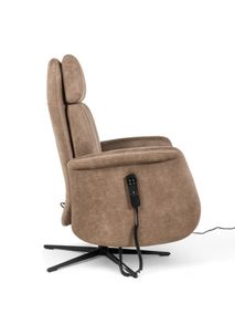 Elektrische relaxfauteuil BRUSSEL - Chicago Truffl MXF-264-000001