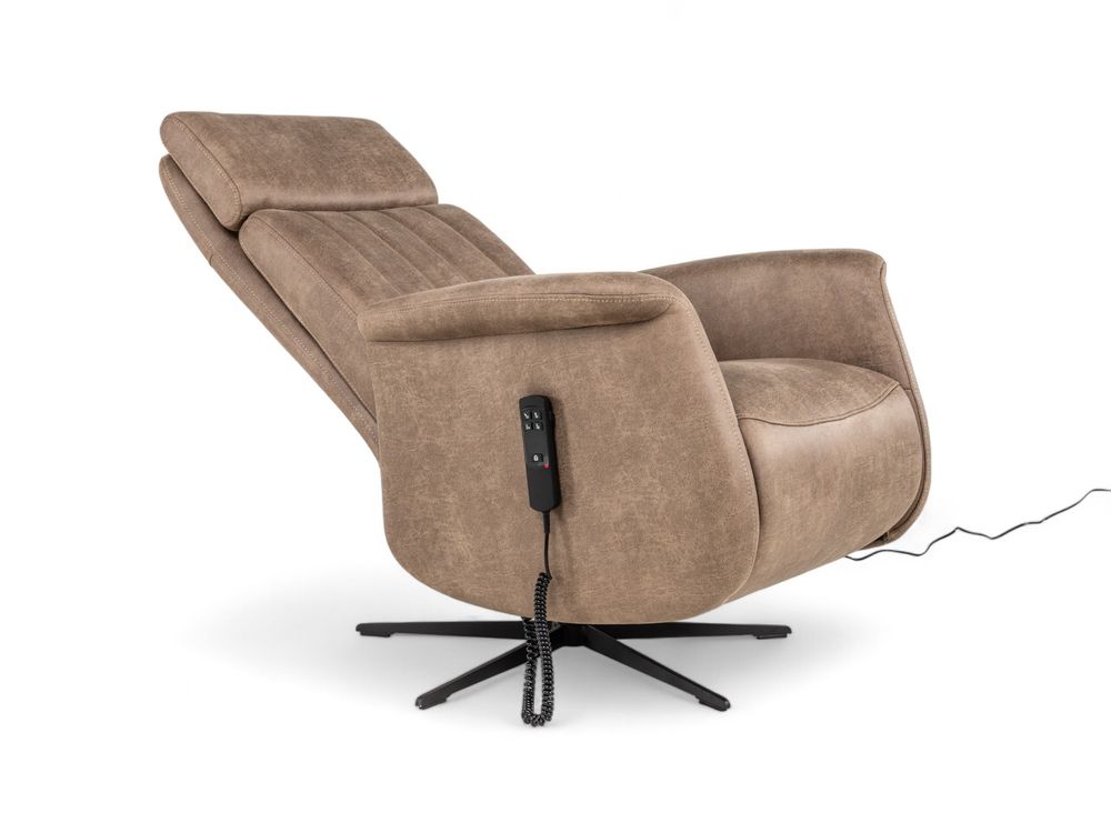 Elektrische relaxfauteuil BRUSSEL - Chicago Truffl MXF-264-000001