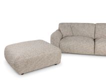 Hoeksalon incl. poef MASSA - Bruin C-RIV-85-HKS1-BT11