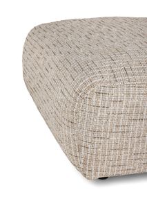 Hoeksalon incl. poef MASSA - Bruin C-RIV-85-HKS1-BT11